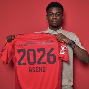 德媒：替代磁卡，拜仁考虑数百万欧从汉诺威回购20岁后腰阿塞科